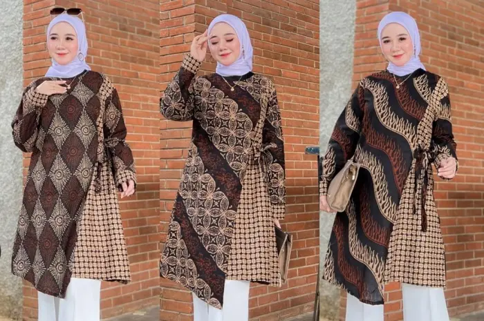 10 Model Tunik Batik yang Cantik dan Elegan
